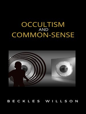 cover image of Occultism and common-sense